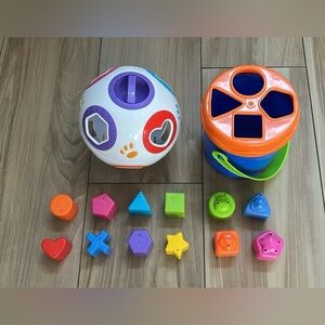 Colorful Shape Sorting Toy Set